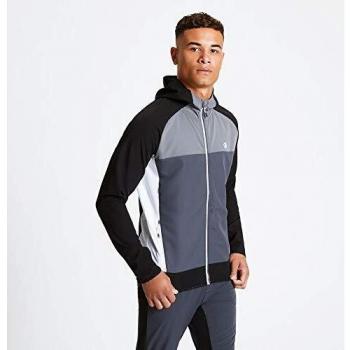 Dare 2B Stretch Softshell Jacke für Herren – Modell DML425 7CA70 – Ebenholzgrau/Schwarz – L