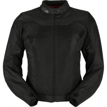Furygan Mistral Evo 3 Veste textile de moto pour dames Noir taille : 2XL