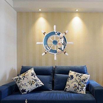BML® Wooden Sailboat Wheel Sign – Free Shipping