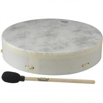 Remo Standard Buffalo Drum 16 x 3.5 White