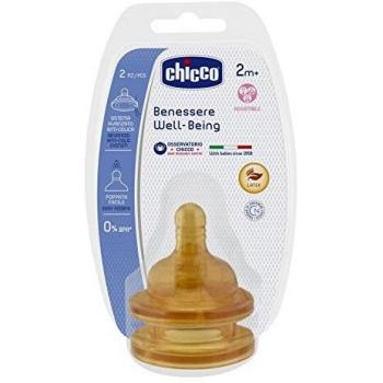 Chicco Tetina Fisiológica Flujo Variable +2 meses 2uds