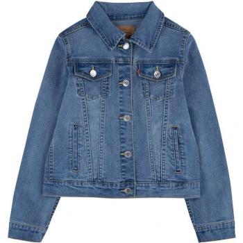 Levi's Denim Trucker Jacket Blue Female Size 3 Y
