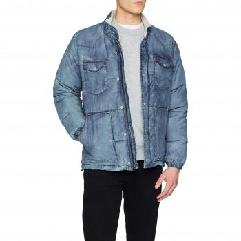 Chaqueta Puffer Levi's Down Barstow, Hombre, Azul