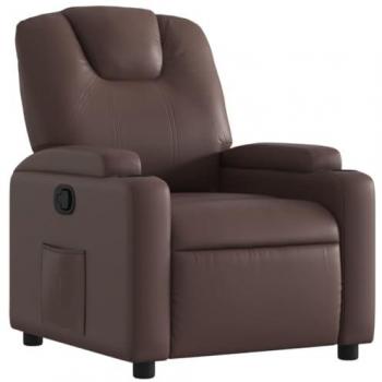 Mármol Sillón Reclinable Marrón