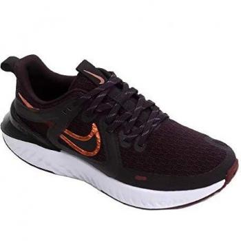 Nike Legend React 2 Damen – Burgunder/Esche, Metallic Kupfer, Schwarz – Größe 37,5