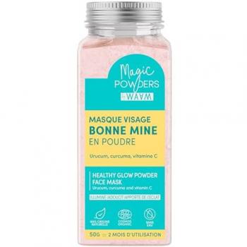 Beauté & Soins Visage: Waam Magic Powders Masque Visage Bonne Mine en Poudre Bio 50 g