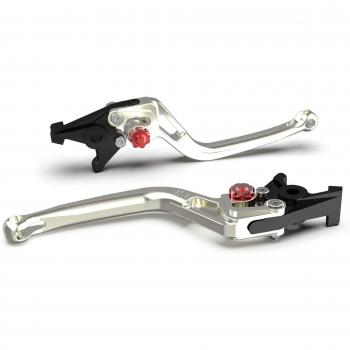Bow R32 Leva Freno in Argento & Rosso