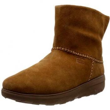 Botines Fitflop Mukluk Shorty 2, Mujer, Marrón (Chestnut)