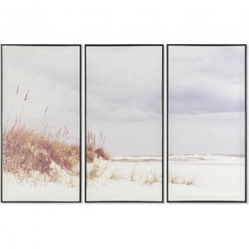DKD HOME DECOR Gerahmte Strandkunst