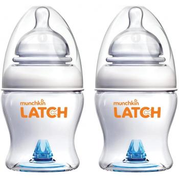 Munchkin 2‑Pack Latch Bottle Duo