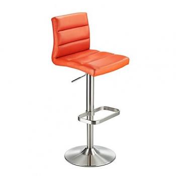 Ace & K Chic Swivel Bar Stool in Orange