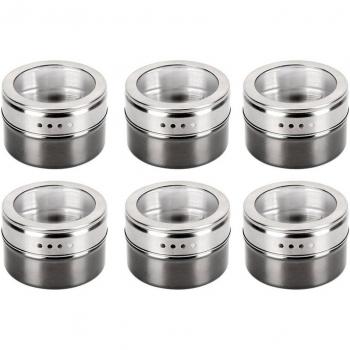 Magnetic Seasoning Jars