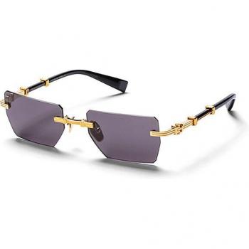 Balmain Unisex Sunglasses, Yellow, Size: 53 MM