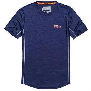 Superdry Top Attivo S/S Navy Scuro Uomo