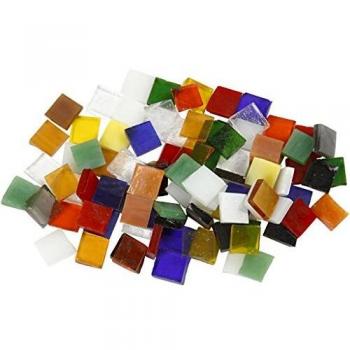 Carreaux de mosaïque en verre 10 x 10 mm, 454 g