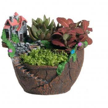 Fantasy Castle Plant Holder for Fairy Gardens