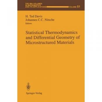 Statistical Thermodynamics and Differential Geometry of Microstructured Materials