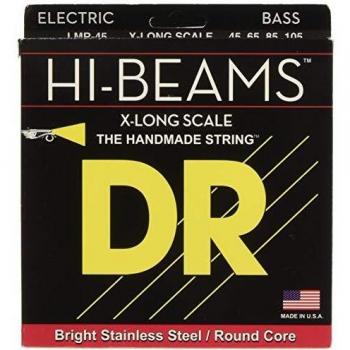 DR Hi-Beams Long Scale Bass Strings (4 String, 45-105)