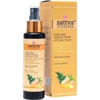 Olio per Capelli Sattva Ayurveda con Neem e Zenzero 100ml