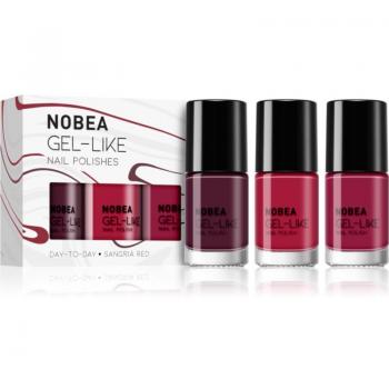 NOBEA Vernis à Ongles Frost Sangria en Coffret