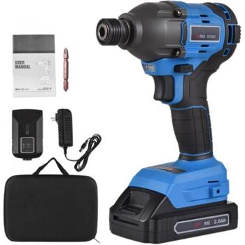 Atornillador Taladro 20 V LED, Cargador Incluido – BricoPower