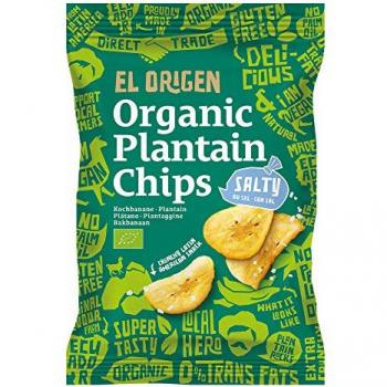 Kochbananen Chips von El Origin – Bio, gesalzen