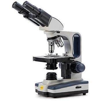 Adult Swift 350B Dual‑Eyed Optical Microscope – 40×–2500×, LED & Condenser