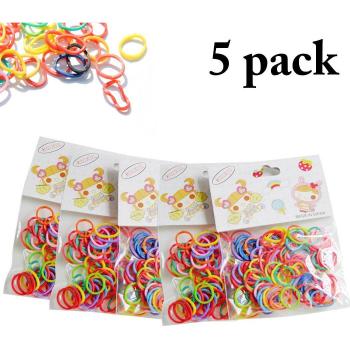 500pcs/Pack No Stick Hair Rubber Bands for Pets