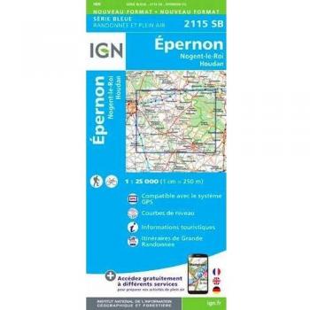 Épernon-Nogent-le-Roi.Houdan 1:25 000