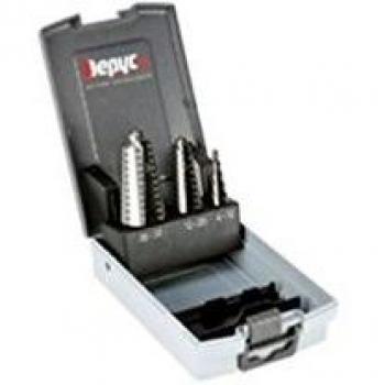 Hepyc 51390000001 Coffret pour perceuses HSS 4-12 12-20 20-Ø 30 mm