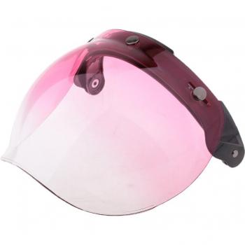 Bouclier anti-pression à bulles, modèle 3/4, casque Bonanza – contrôle en 3 étapes