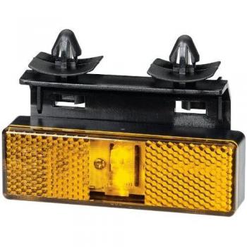 Fissato con graffetta: Luce laterale 24V HELLA 008 643-011