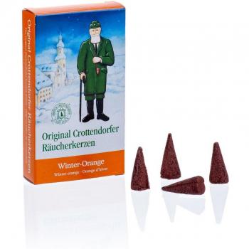 Festive Winter Orange Aroma Cones – 24 Count