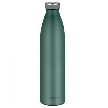 THERMOcafé TC BOTTLE – Edelstahl-Design, 1 L, spülmaschinenfest, gummierte Dichtung für CO₂‑Feste