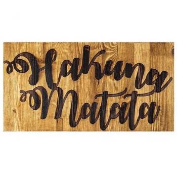 Wallity Wanddeko 30x3x58 cm – 100 % Holz, 3 cm Dicke