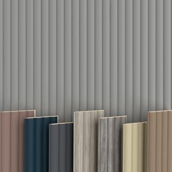 Hexim Wanddeko Wave De Luxe: MDF‑Lamellenwand 2,