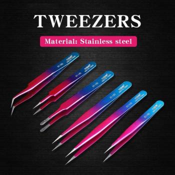 Stainless Steel Tweezers for Mobile Device Repair