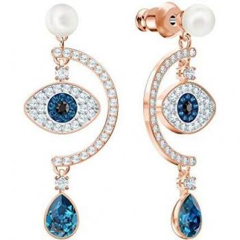 Damen-Hängende Ohrstecker Swarovski Edelstahl Kristalle 5425860