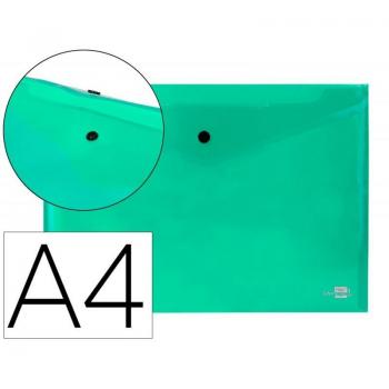 Dossier con Broche Polipropileno A4 Verde 50 H