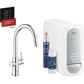 Grifo de cocina GROHE Blue Home con filtración y refrigeración