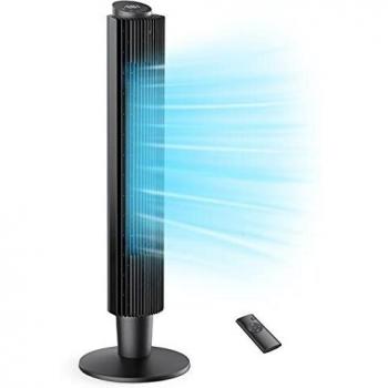 Leiser Raumventilator für Zuhause & Büro – 35 dB, 106 cm hoch