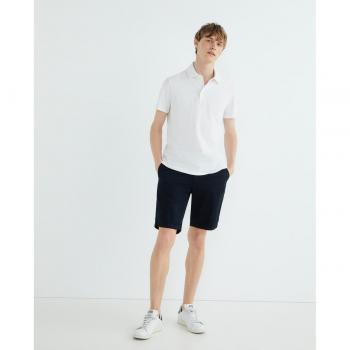 Polo Uomo Manica Corta Design Blu