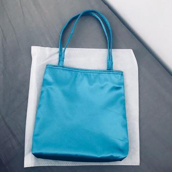 Bolso de hombro casual de satén
