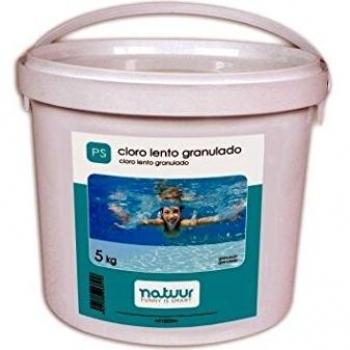 Cloro granulado disolución lenta 5 kg NATUUR