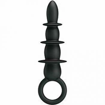 Plug Anale con Anello di Supporto