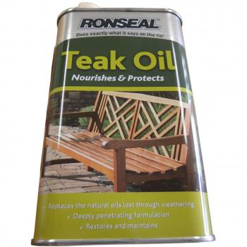 Ronseal RSLTO500 Garden Furniture Teak Oil Can 500ml