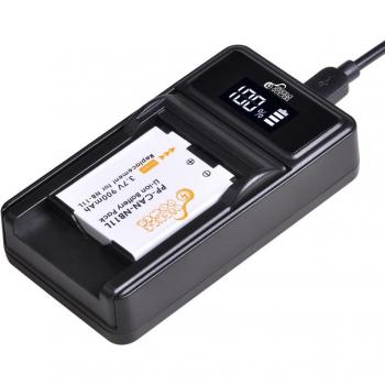 NB-11LH Kamera Batterie + LED USB Ladegerät