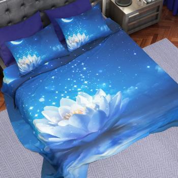 Completo Lenzuola Notte Stellata Piazza & Mezza