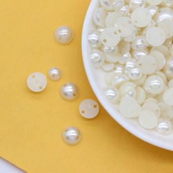 Ivory Pearl Crystal Trims