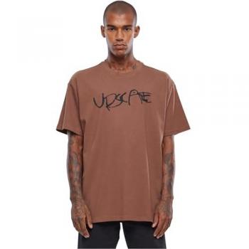 T-shirt Mister Tee Giza Oversize, marrone